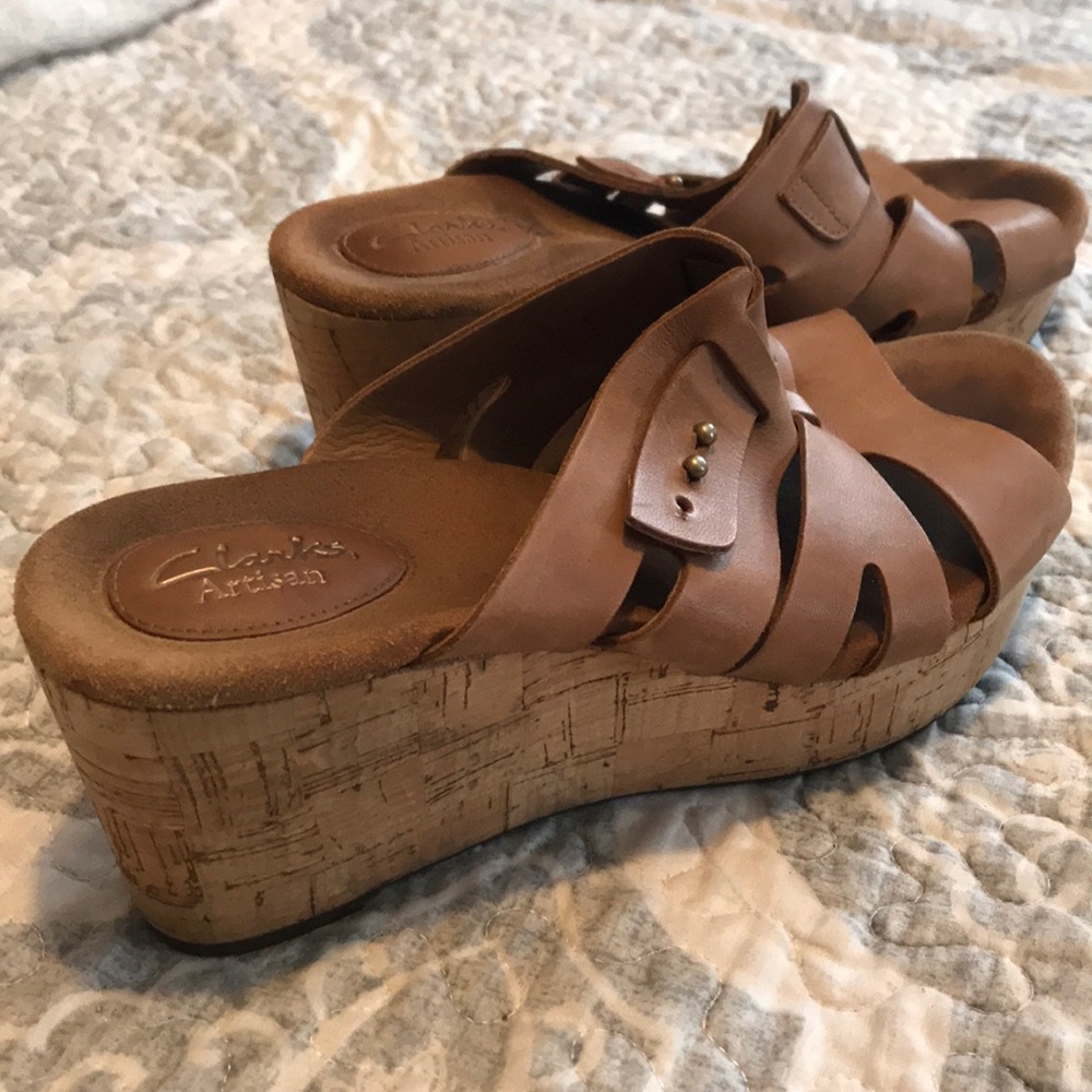 Clarks Collection Artisan wedge sandals